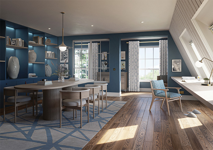 Sakura, Delft - Made to Measure Curtains - Image 8